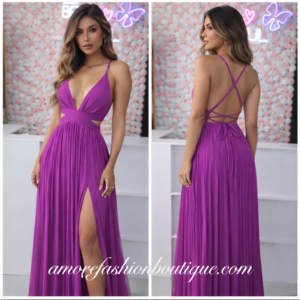 Dress Maxi Magenta